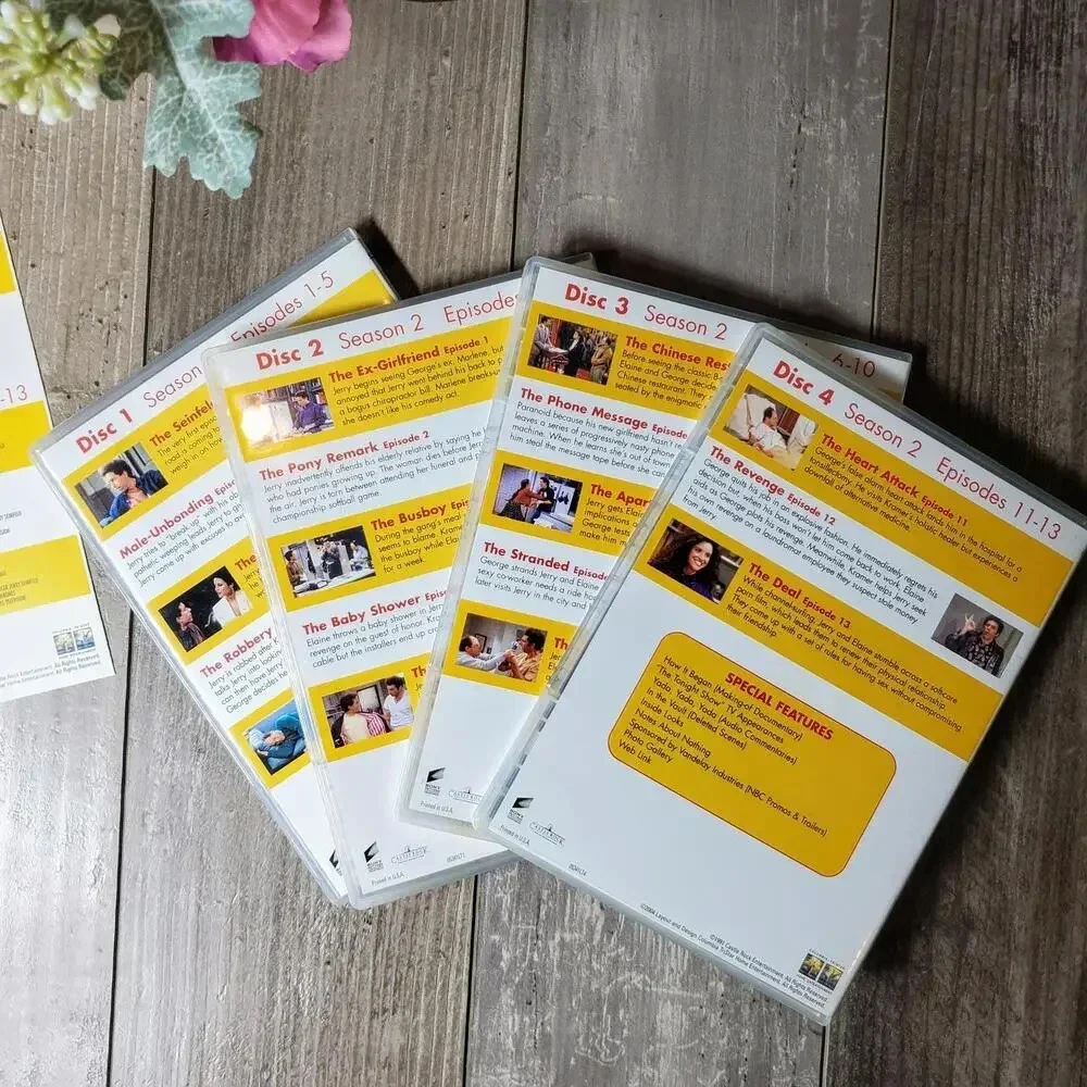 Sony seinfeld dvds